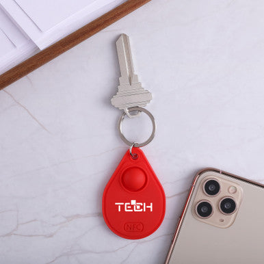 Silicone Pop-It Keytag