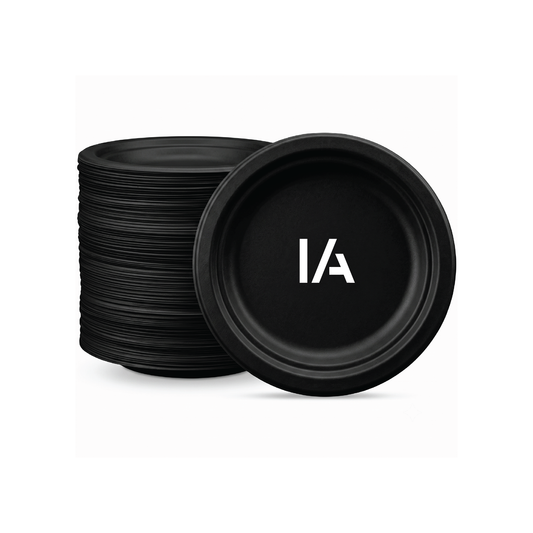 IA Compostable Bagasse Dinner Plate