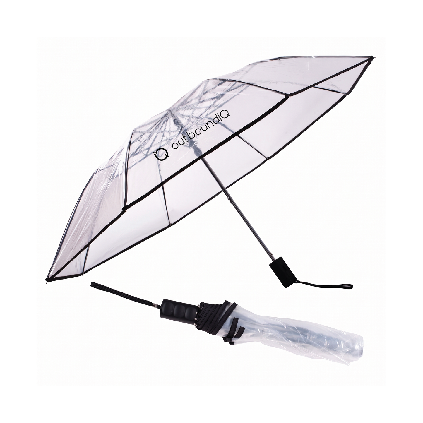 Clear View Folding Umbrella