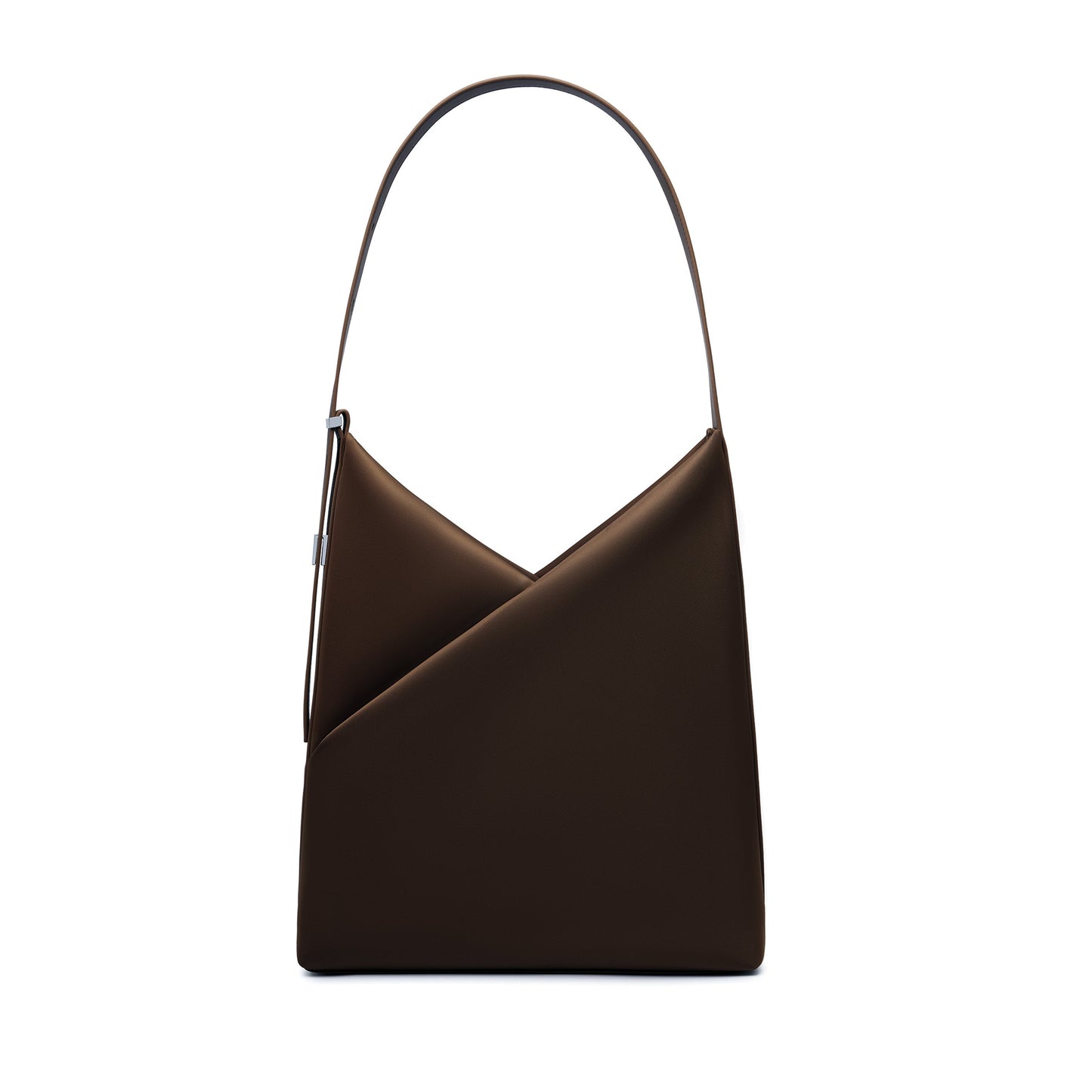 Lux & Nyx Origami Hobo Bag - Espresso