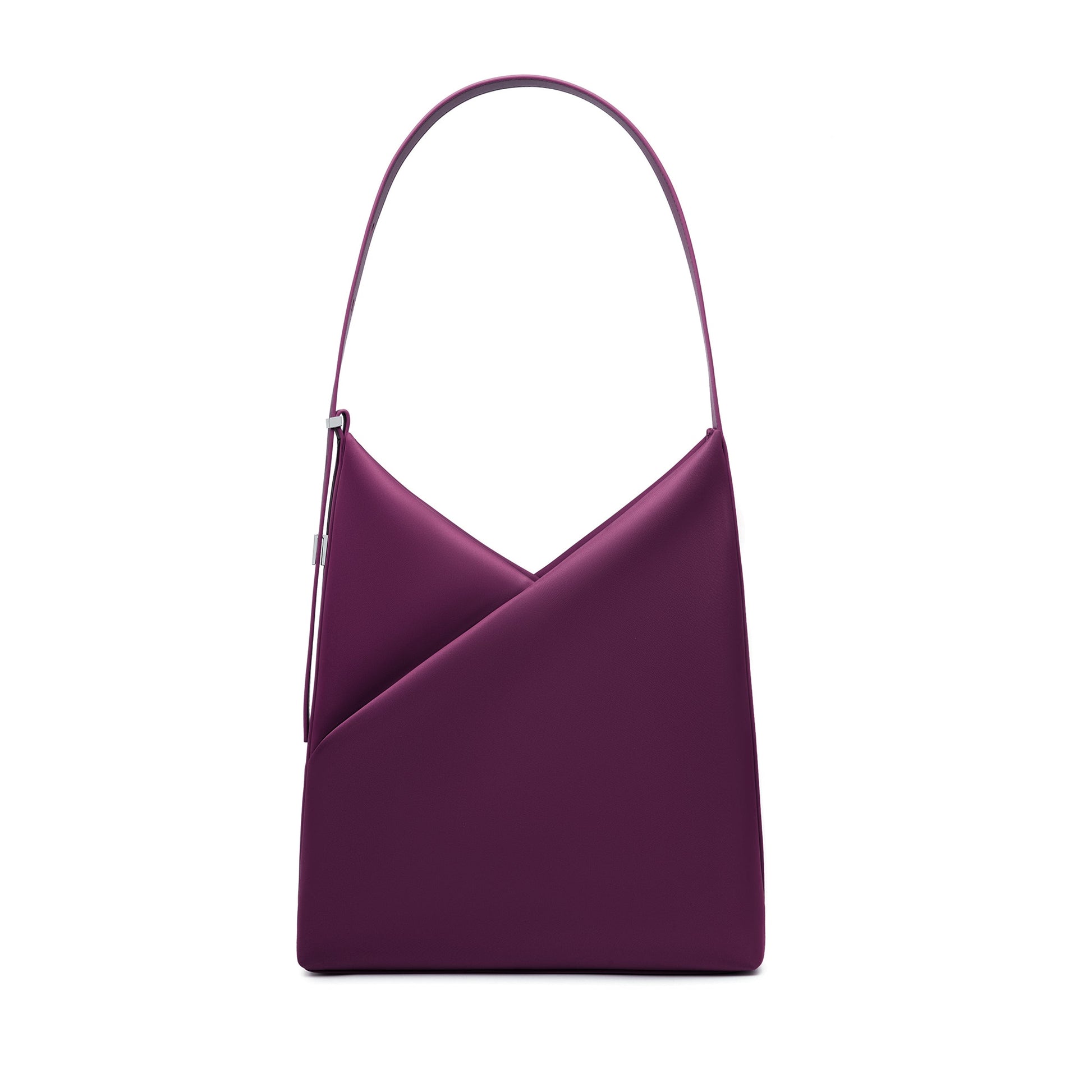 Lux & Nyx Origami Hobo Bag - Wine