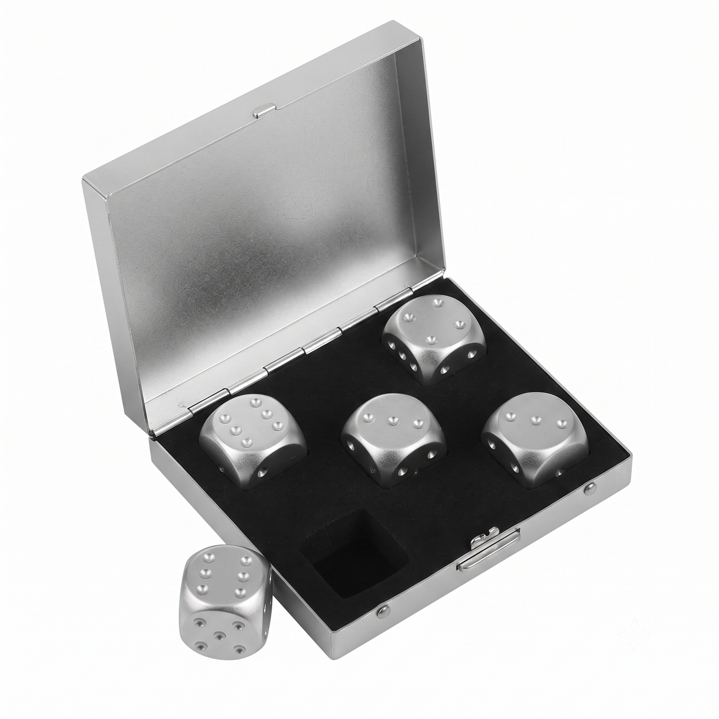 5 Piece Alloy Dice Set