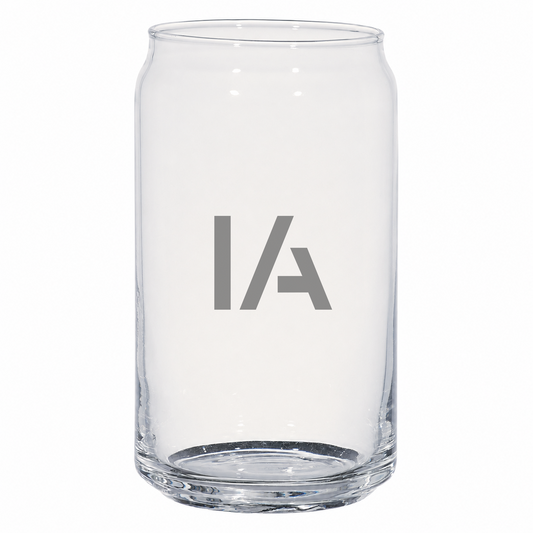 IA 16 Oz Can Glass