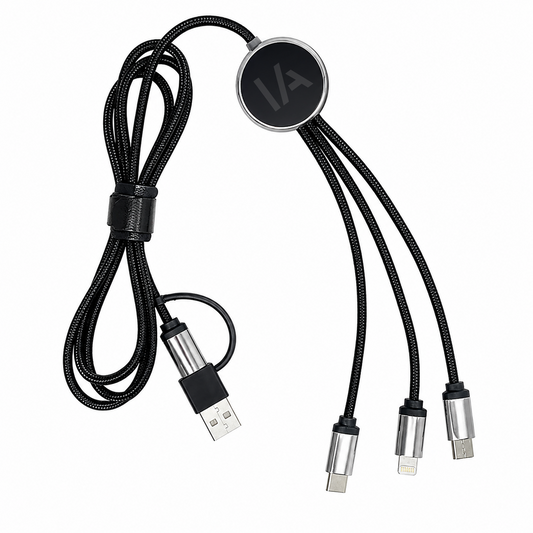 IA Illum 3-In-1 Light-Up Charging Cable