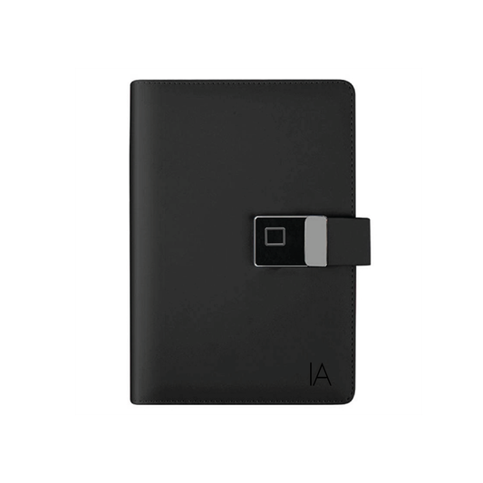 IA Fingerprint Lock Notebook With Power Bank