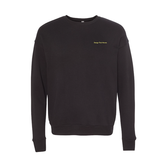 IA Unisex Sponge Fleece Drop Shoulder Crewneck