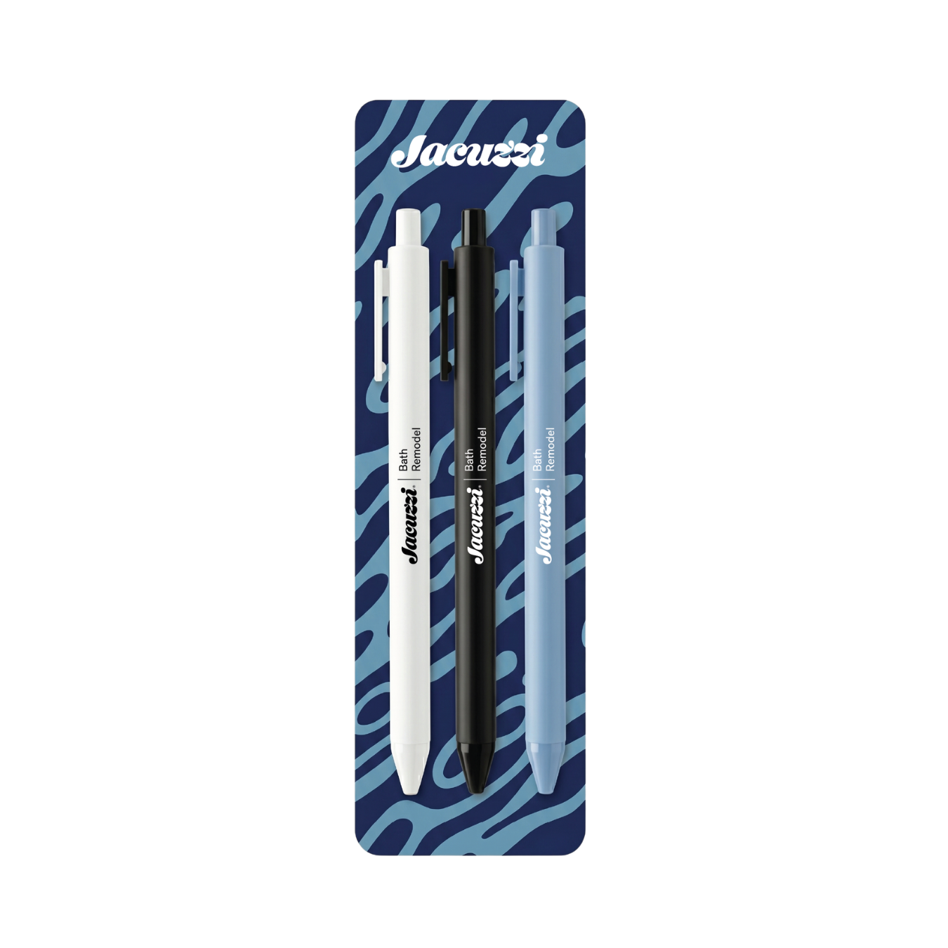 Jacuzzi Gel Clicker Pen Set