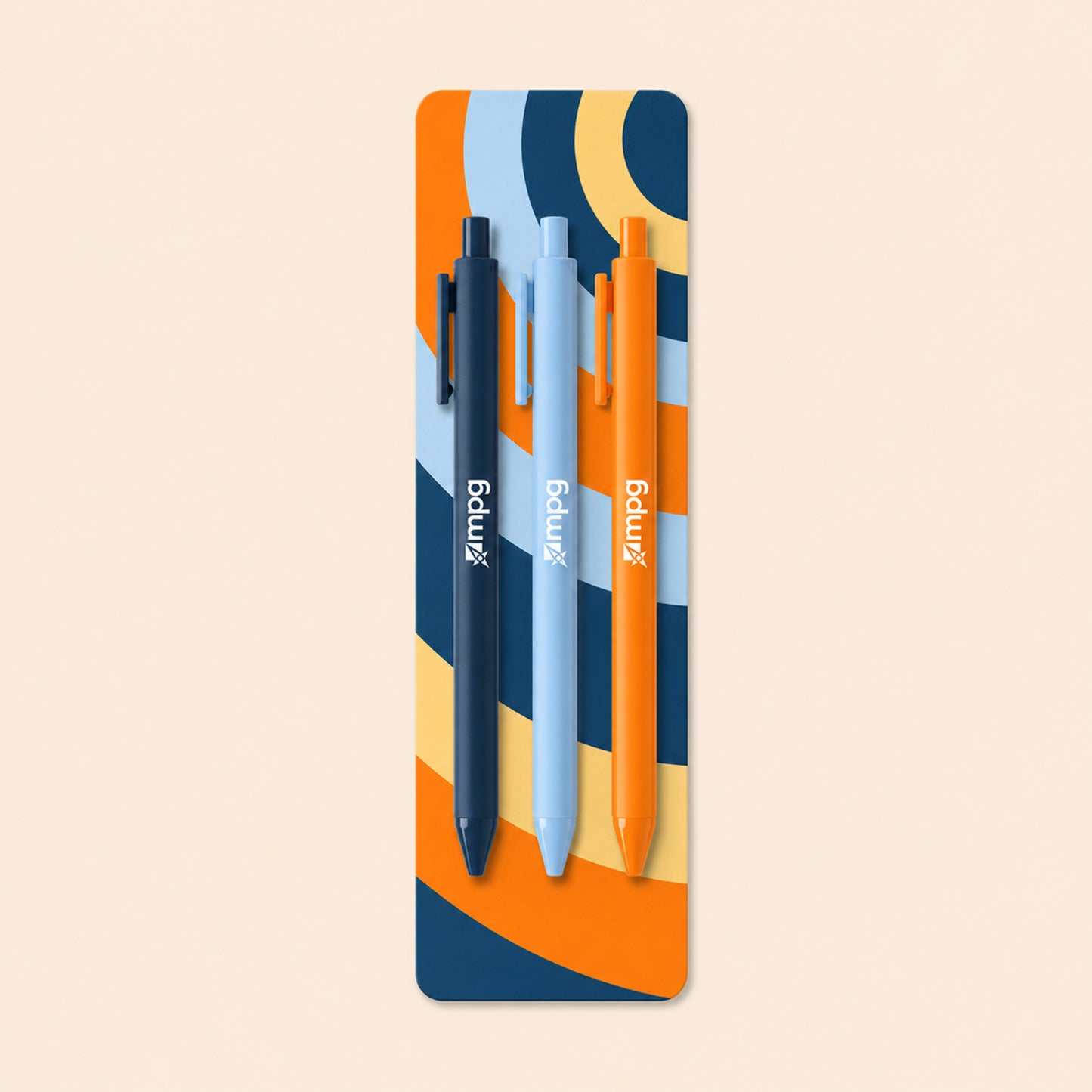 MPG Gel Clicker Pen Set
