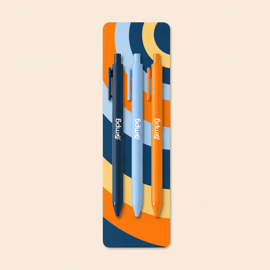 MPG Gel Clicker Pen Set