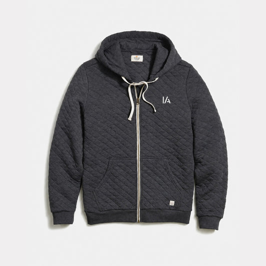 *IA Marine Layer Men's Corbet Quilted Full Zip Hoodie