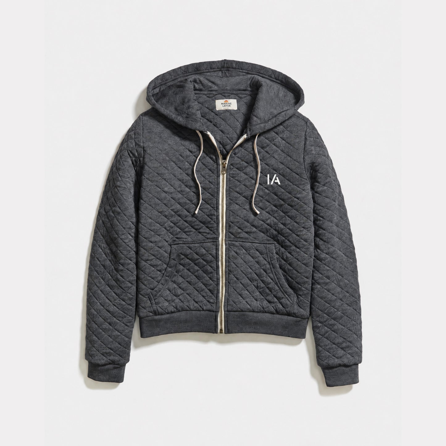 IA Marine Layer Women's Corbet Quilted Full Zip Hoodie