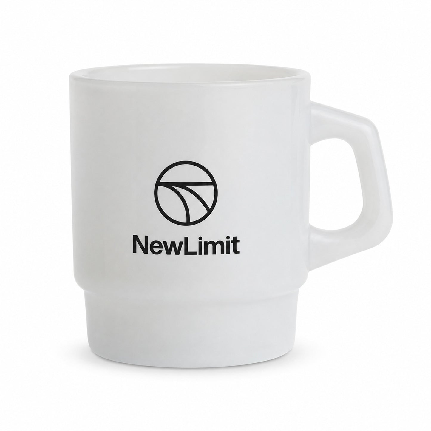 Milk Glass Mug