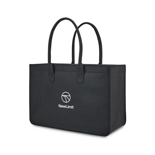 NewLimit Out Of The Woods Felt Shopper Tote
