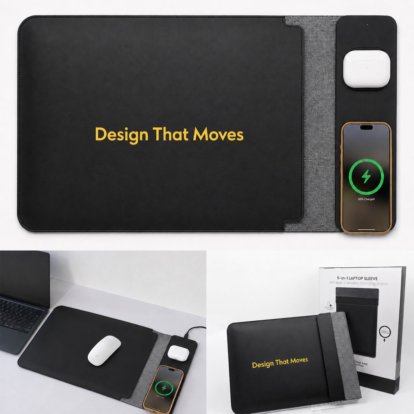 IA Nomad Laptop Sleeve With Charger