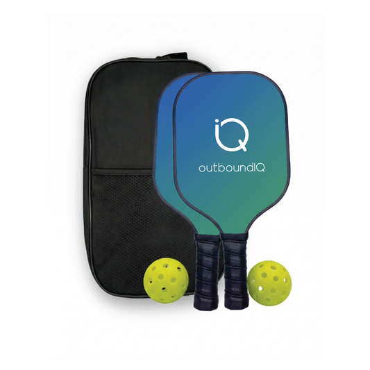 outboundIQ Fiberglass Pickleball Paddle Set
