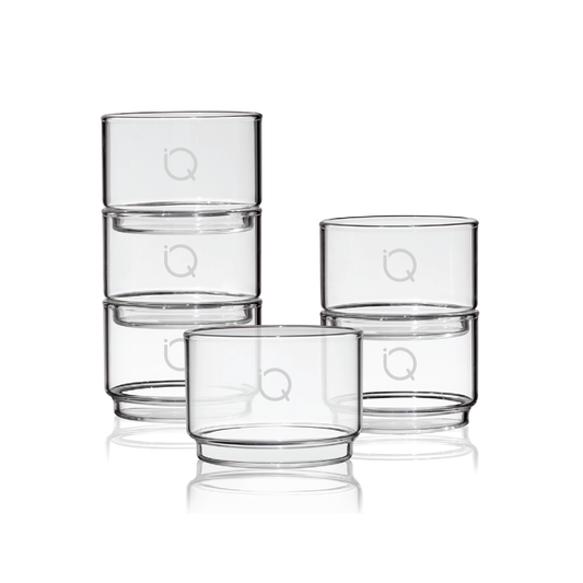 outboundIQ Viski Bodega Glasses Set of 6