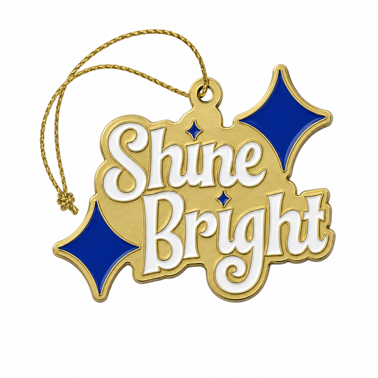 2" Die Cast Holiday Ornament