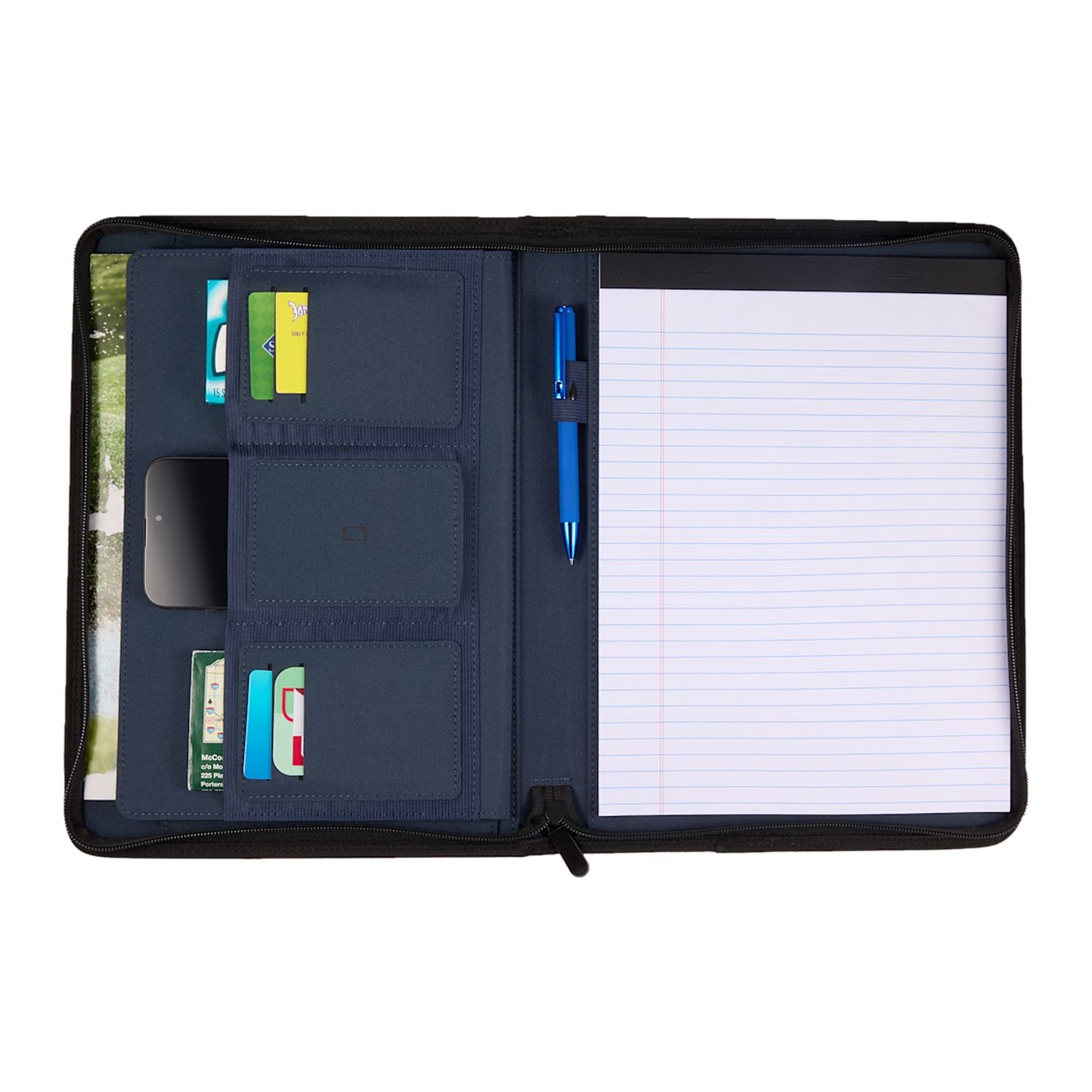 Puffer Zip Padfolio