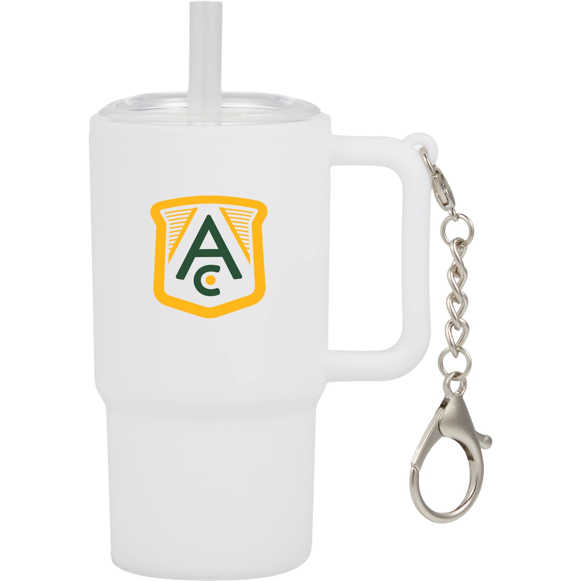 Mini 4 oz Tumbler Keychain - White