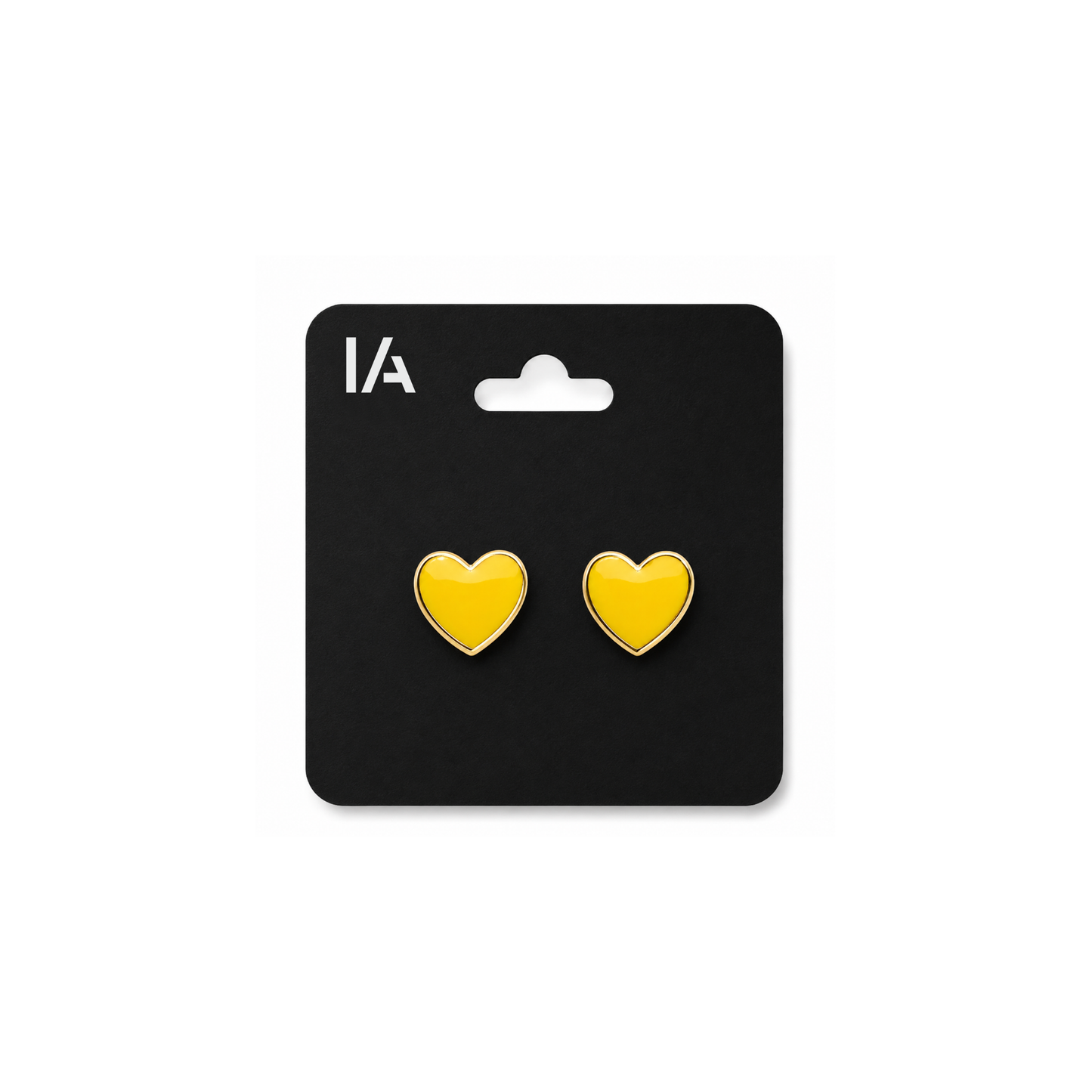 IA Enamel Stud Earrings