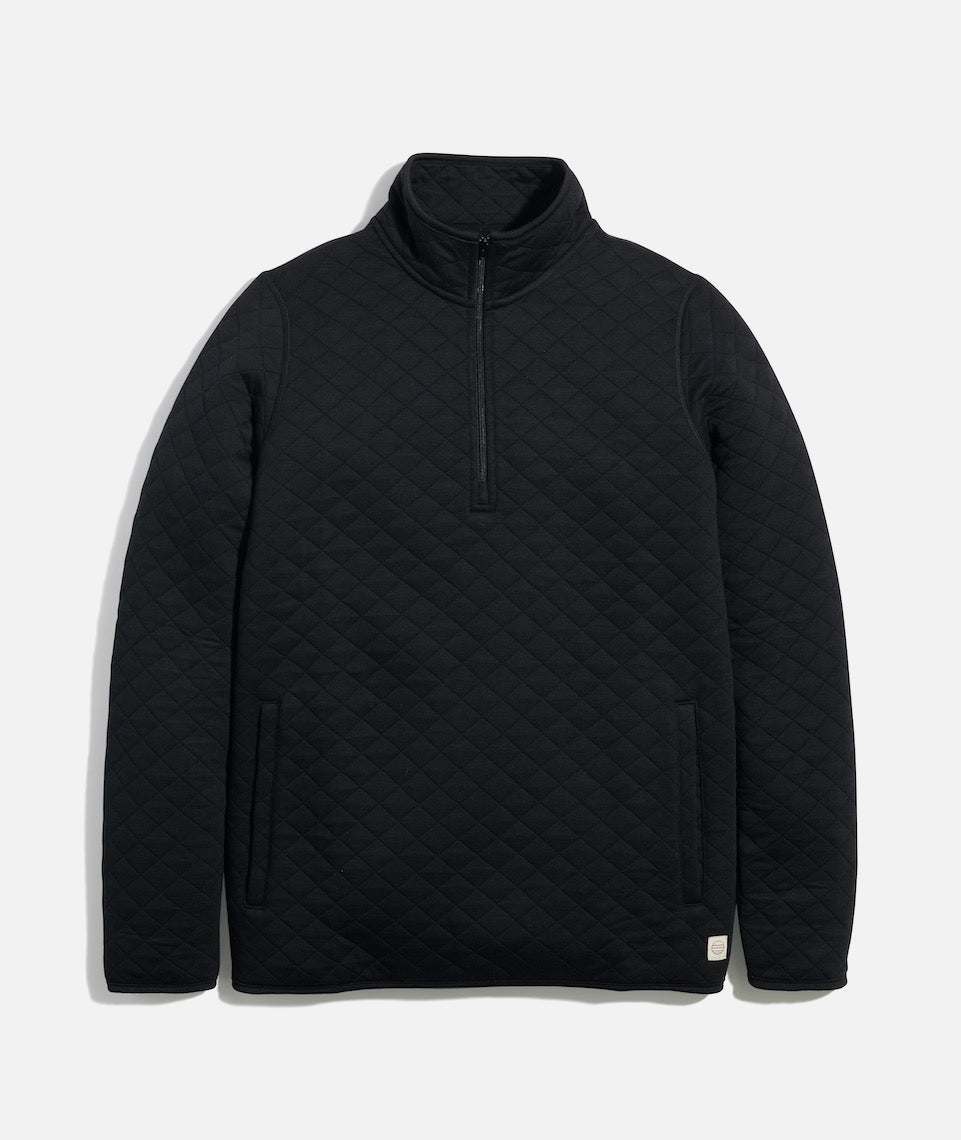Marine Layer Women's Corbet Quarter Zip Pullover - XS