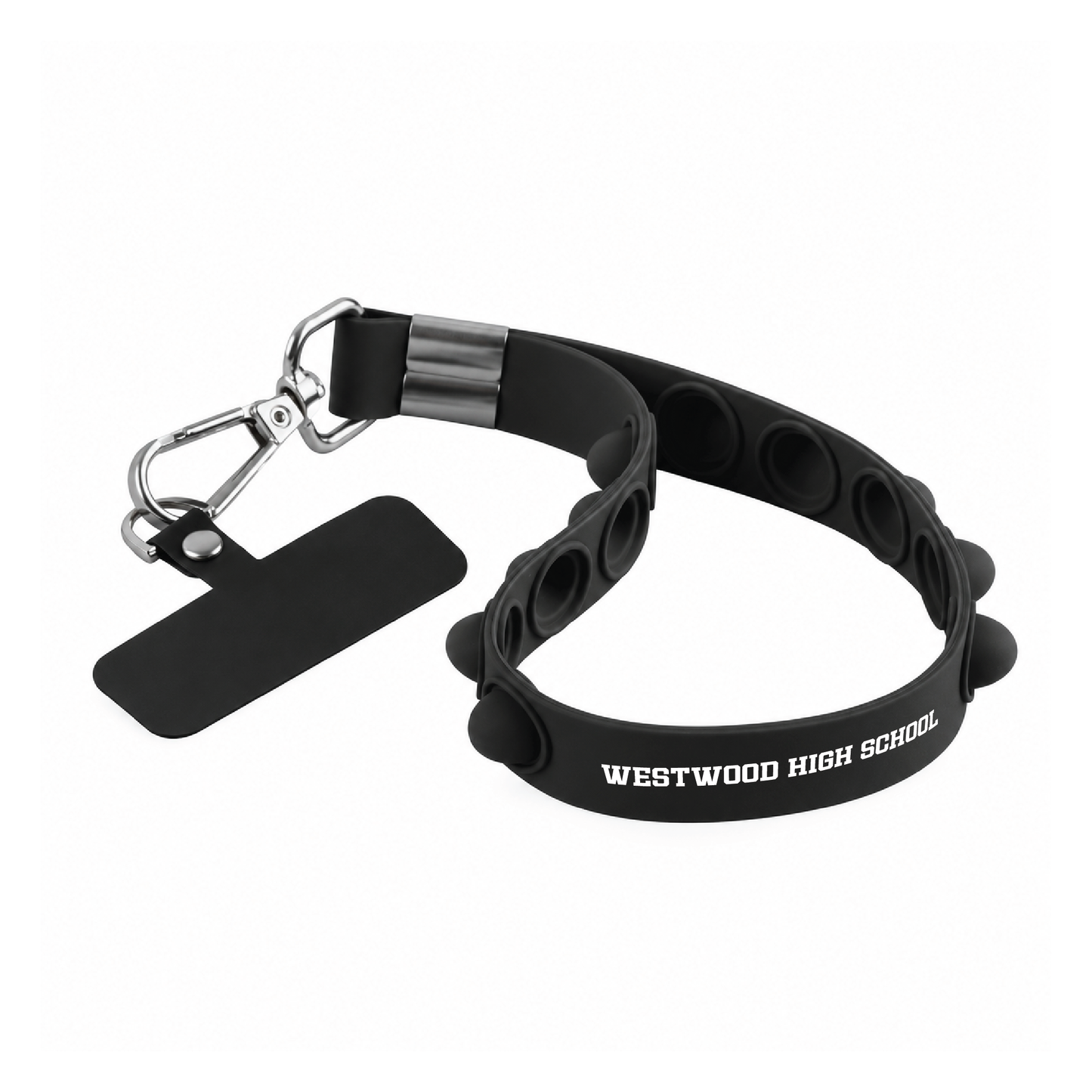 Silicone Pop-It Phone Wristlet