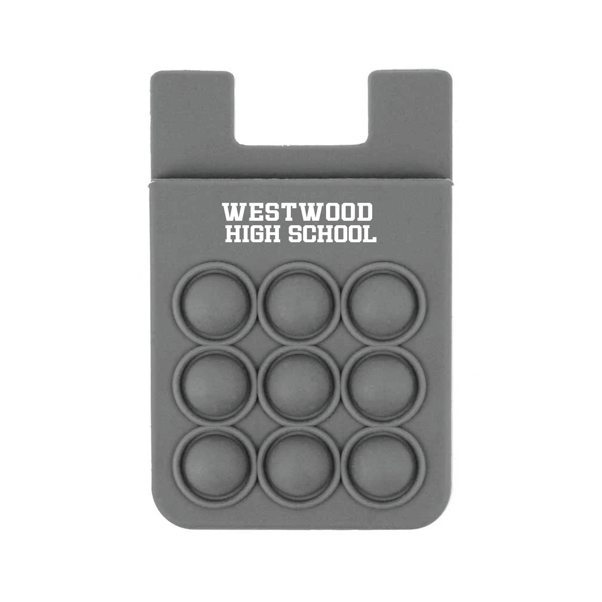 Popper Silicone Phone Wallet