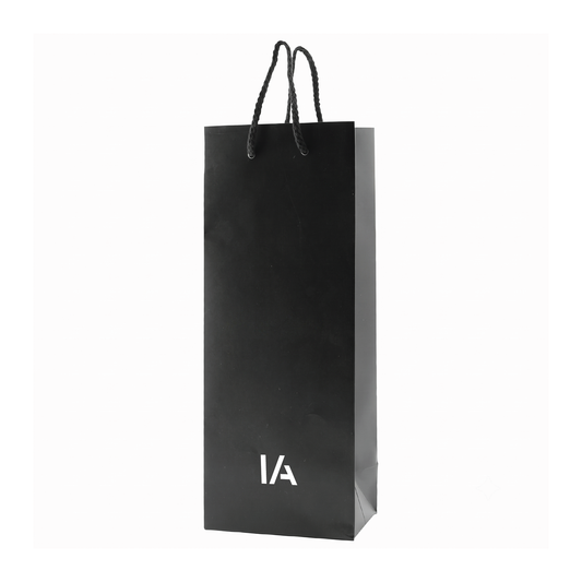 IA Matte Laminated Euro Wine Tote