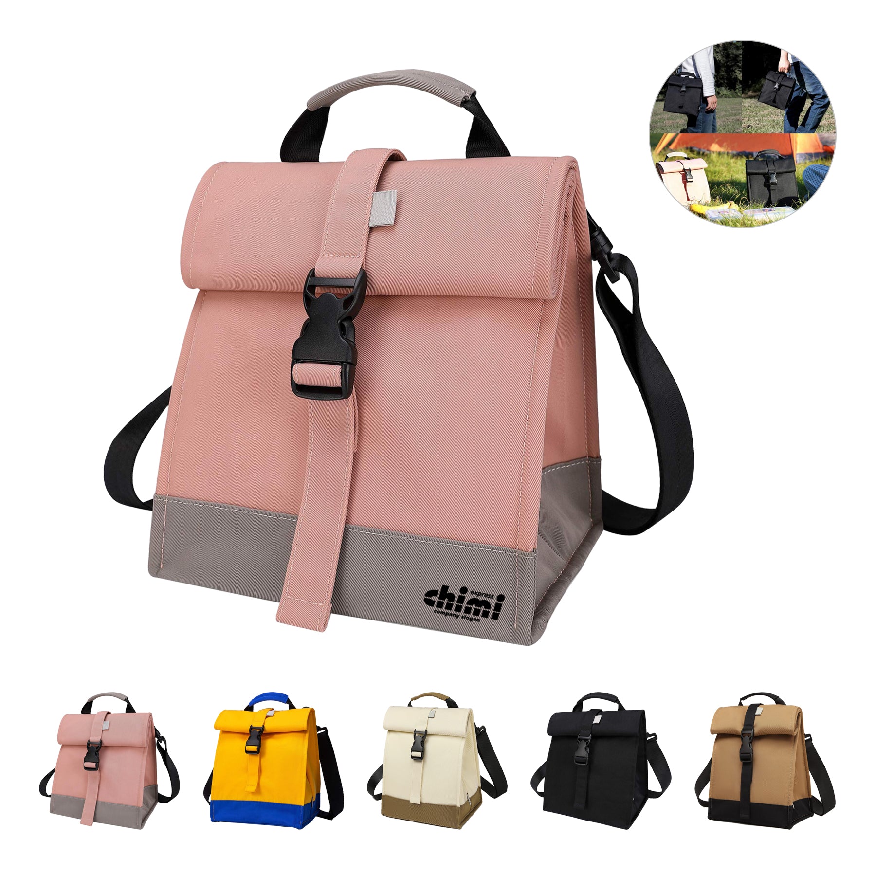 Roll Top Lunch Bag