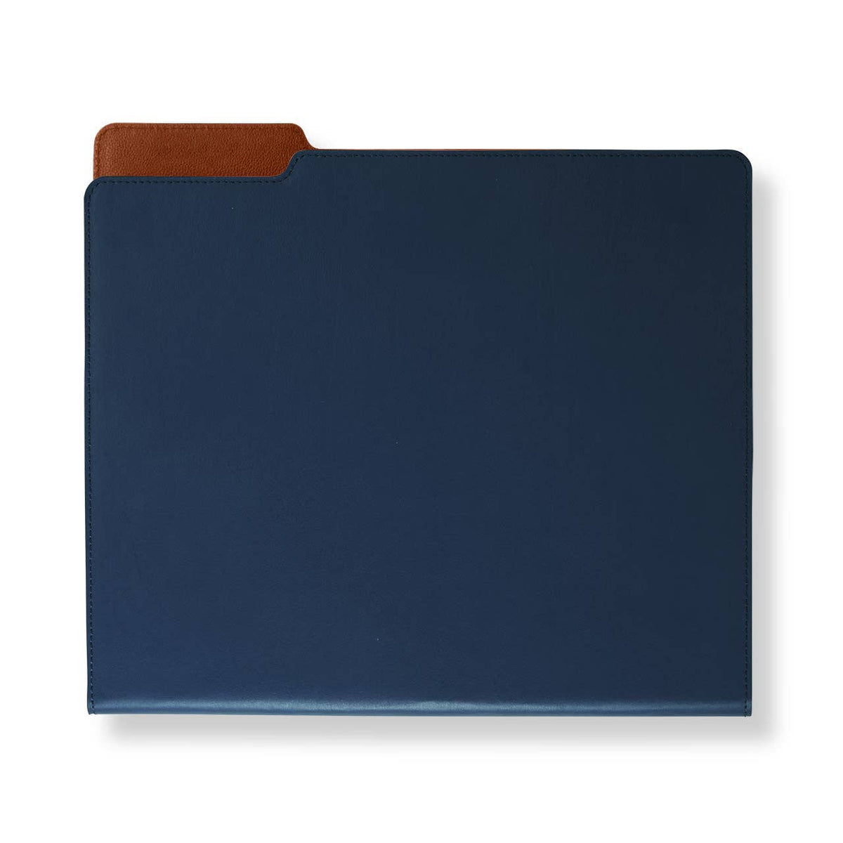 Levenger Wall Street Padfolio - Navy/Tan