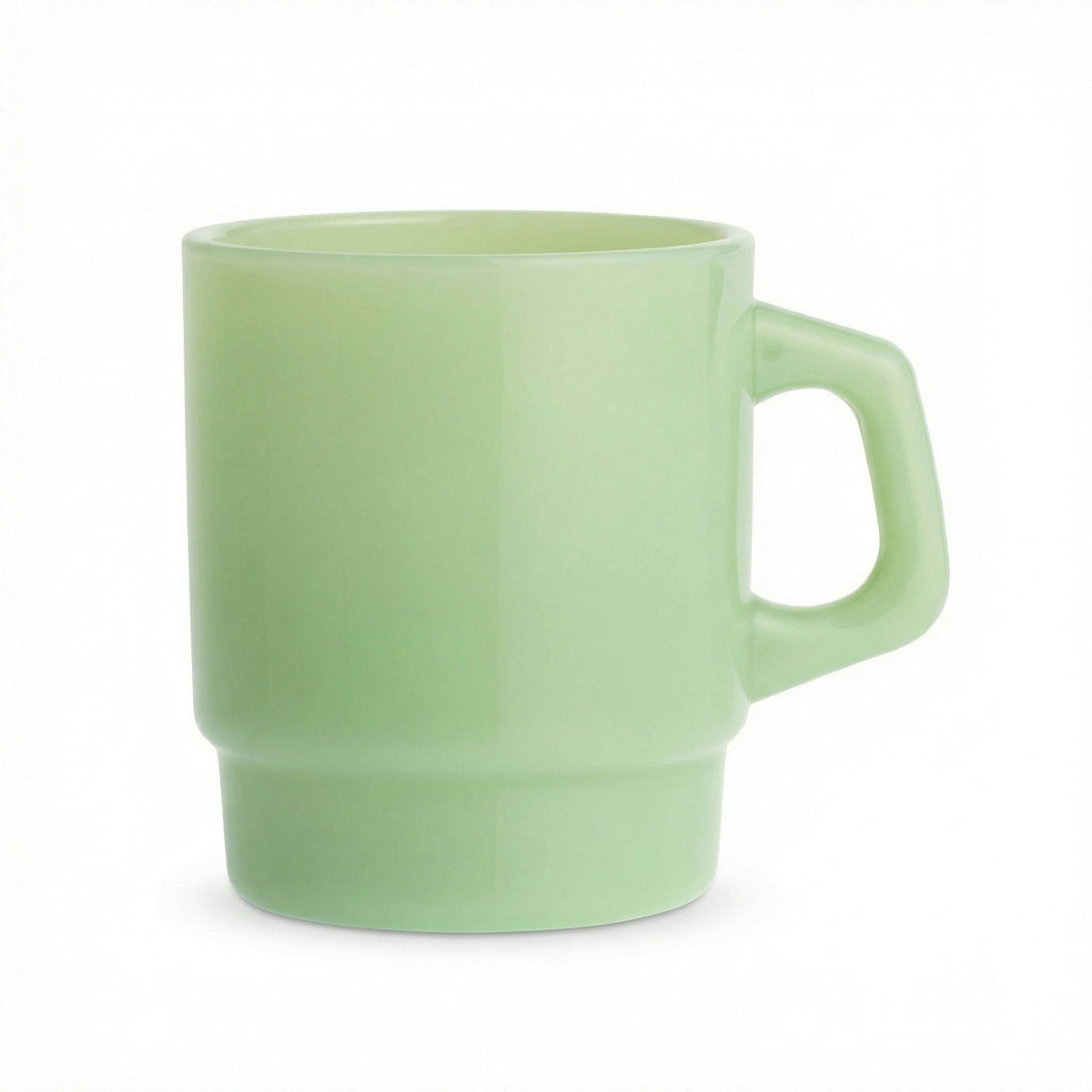 Milk Glass Mug