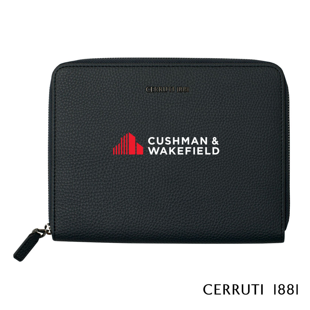 Cerruti 1881 Hamilton Conference Folder A5 - Dark Blue