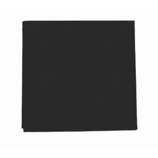 Black Linen-Like Beverage Napkin