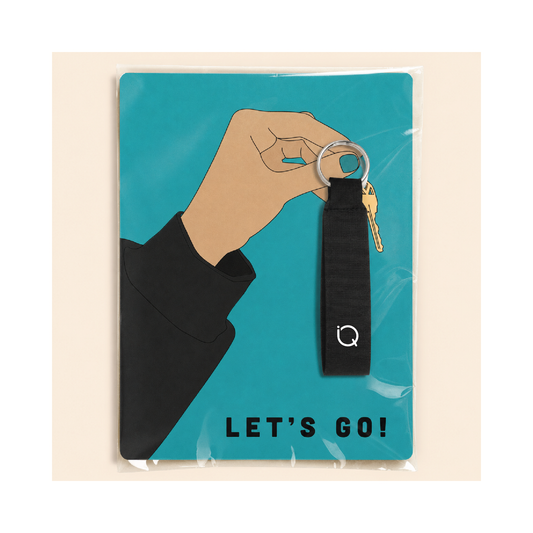 outboundIQ Neoprene Wrist Strap Key Ring