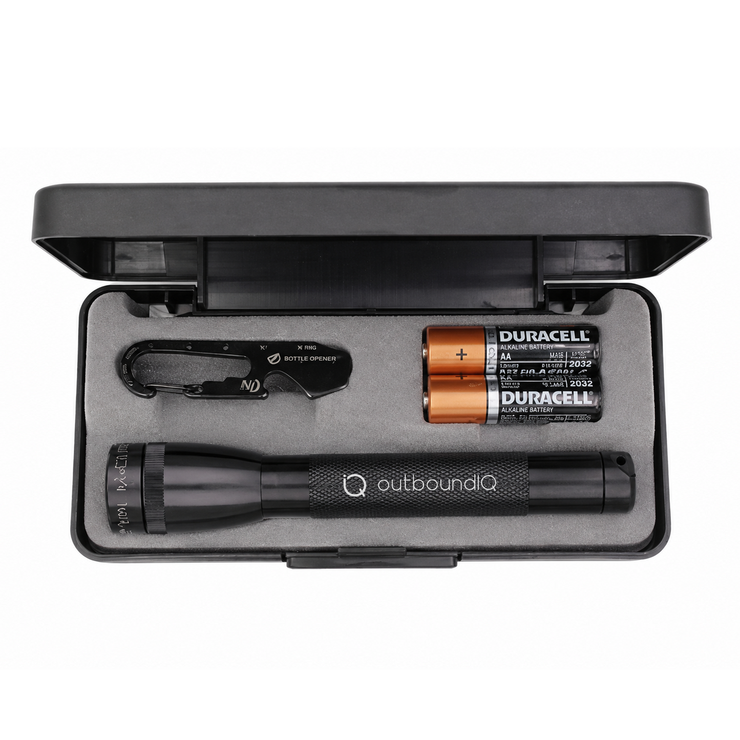 outboundIQ Mini Maglite with Doohickey