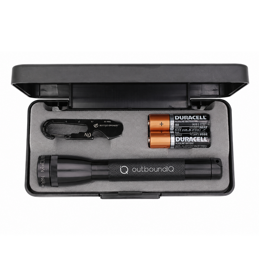 outboundIQ Mini Maglite with Doohickey