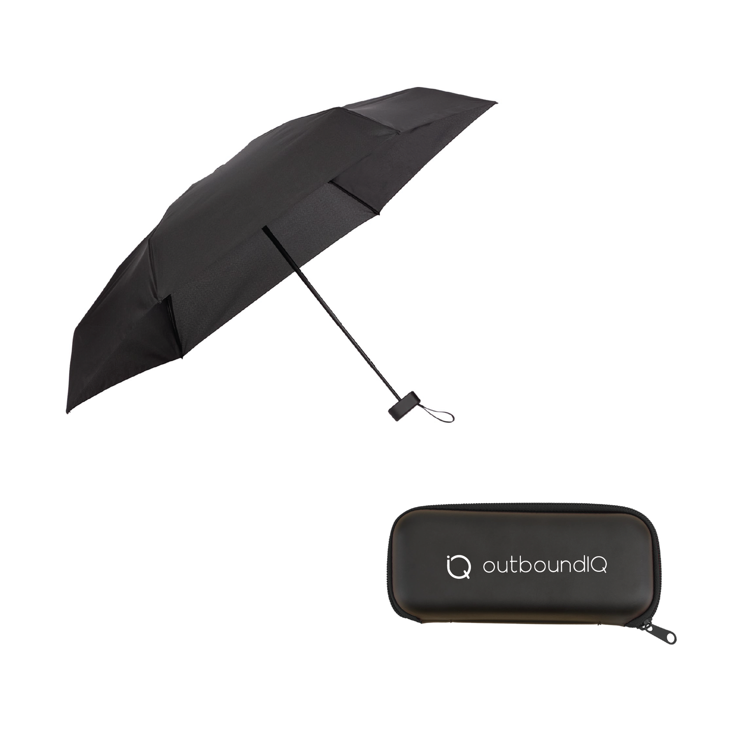 Compact Travel Umbrella With Case
