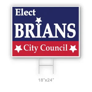 18" x 24" Corrugated Plastic Yard Sign